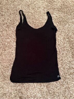 Victoria's Secret Black Scoop Neck Tank NWOT- never worn